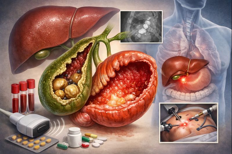 التهاب المرارة المزمن (Chronic Cholecystitis): دليل طبي شامل