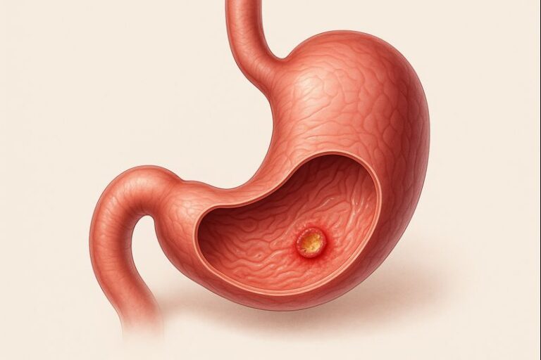 قرحة المعدة: الأسباب، الأعراض، طرق التشخيص، وخيارات العلاج الحديثة