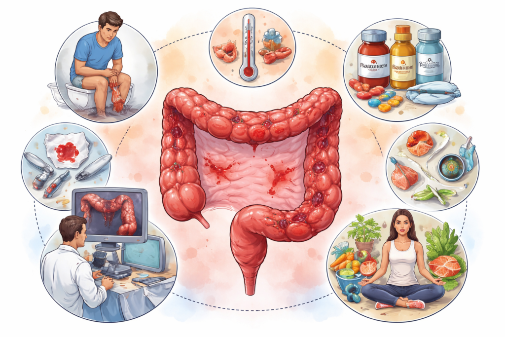 التهاب القولون التقرّحي (Ulcerative Colitis)