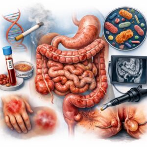 داء كرون: التهاب الأمعاء المزمن وتأثيره على الجهاز الهضمي